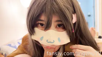 和兔女郎学姐樱岛麻衣的下流情趣游戏