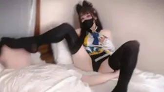 永劫无间 胡桃 Cosplay 土御门胡桃の阴阳术异世界召唤，穿越播种，奶油泡芙当场灌满